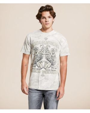 Affliction Guardian Lion T-Shirt - White