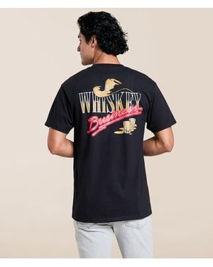 Anderson Bros Whiskey Business T-Shirt - Blue