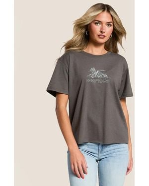 Modish Rebel Desert Valley T-Shirt - Gray