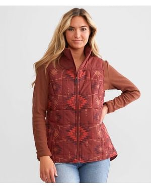 Ariat Crius Insulated Puffer Vest - Red