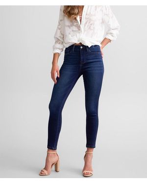 Flying Monkey High Rise Ankle Skinny Stretch Jean - Blue