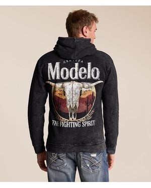 Changes Modelo Rope Skull Hooded Sweatshirt - Black
