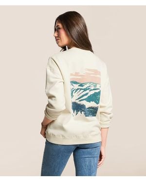 LIV OUTDOOR Vista Slopes Oversized Pullover - Natural