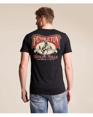 Pendleton Stockman Stamp Vintage T-Shirt - Black
