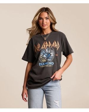 CACTUS + PEARL Def Leppard 2022 Tour Band T-Shirt - Black