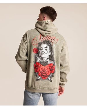 Sullen Desires Hooded Sweatshirt - Natural