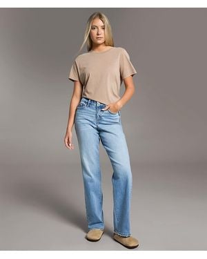 BKE Gabby Classic Straight Stretch Jean - Blue