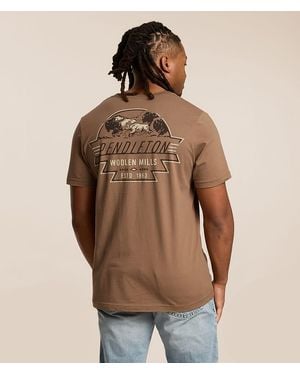Pendleton Buffalo Herd T-Shirt - Brown
