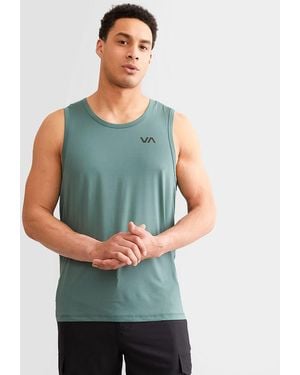 RVCA Sport Vent Tank Top - Green
