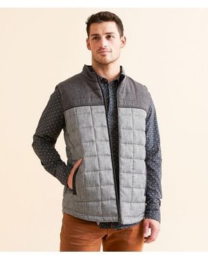 BKE Quilted Vest - Gray