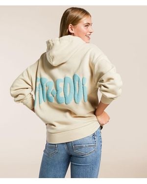 FITZ + EDDI With Love Hooded Sweatshirt - Natural