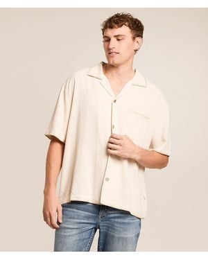 Rhythm Whipstitch Shirt - Natural