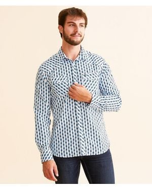 Gentry County Western Athletic Performance Shirt - Blue