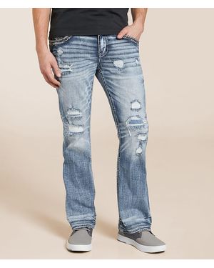 Rock Revival Jethro Slim Boot Stretch Jean - Blue