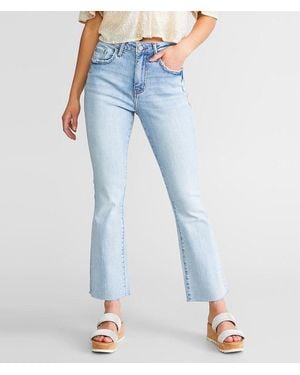 Willow & Root The Cropped Flare Out Jean - Blue