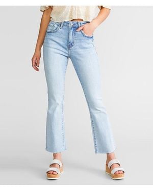 Willow & Root The Cropped Flare Out Jean - Blue