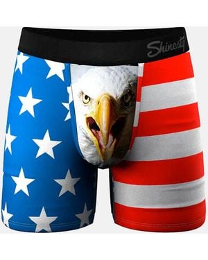 Shinesty The Mascot Stretch Boxer Briefs - Blue