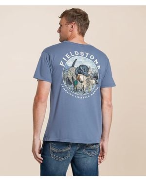 Fieldstone Lab Retrieving T-Shirt - Blue