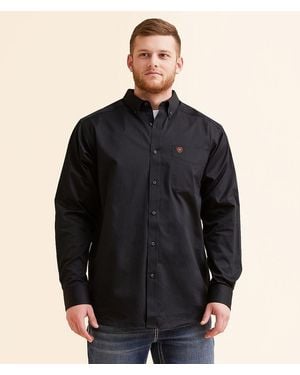 Ariat Solid Twill Shirt - Black