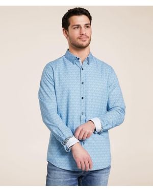 J.B. Holt Athletic Performance Stretch Shirt - Blue