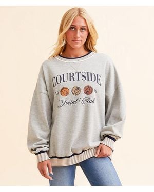 DH Apparel Courtside Basketball Pullover - Gray