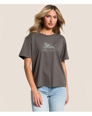 Modish Rebel Desert Valley T-Shirt - Gray