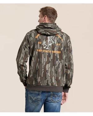 Brixton Danforth Camo Hooded Sweatshirt - Brown