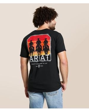 Ariat Sundown Ramblers T-Shirt - Black