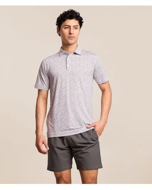Waggle Super Fly Performance Polo - Purple