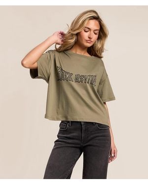 Rock Revival Eagle T-Shirt - Natural