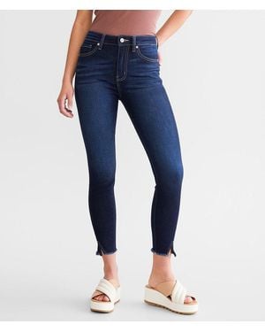 Kancan Kan Can High Rise Ankle Skinny Stretch Jean - Blue