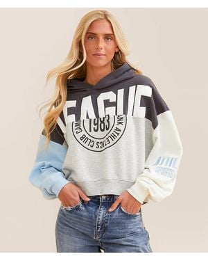 DH Apparel Athletic Cropped Sweatshirt - Gray
