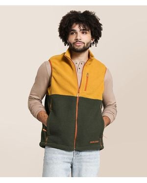 Burlebo Montana Sherpa Vest - Multicolor
