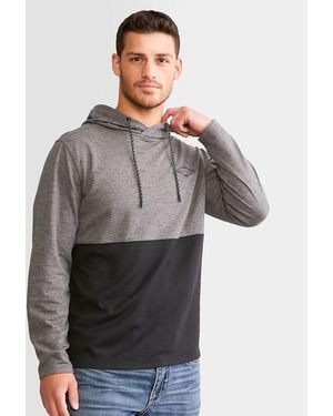 Hurley Sphere Blocked Hoodie - Gray