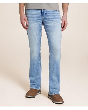 Buckle Black Three Boot Stretch Jean - Blue