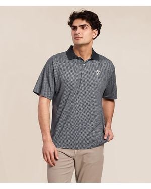 Devereux Golf The Labyrinth Performance Polo - Gray
