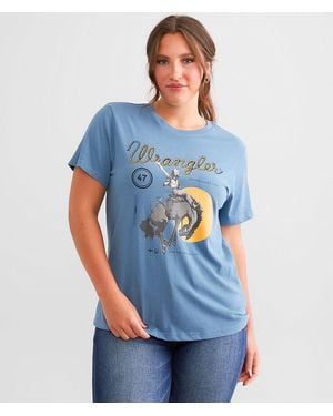 Wrangler Cowgirl Life T-Shirt - Blue