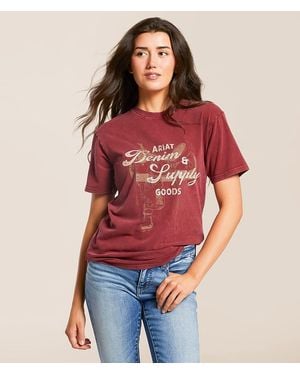 Ariat Denim & Supply T-Shirt - Red