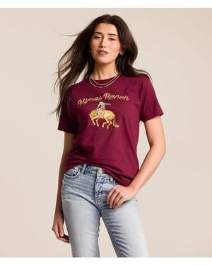 Kimes Ranch Lucky B Rodeo-Oh! T-Shirt - Red