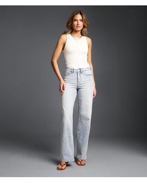 Buckle Black Fit No. 35 Wide Leg Stretch Jean - Gray