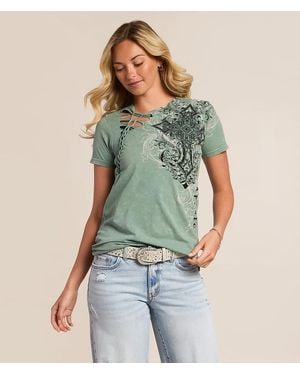 Affliction Donnington T-Shirt - Blue