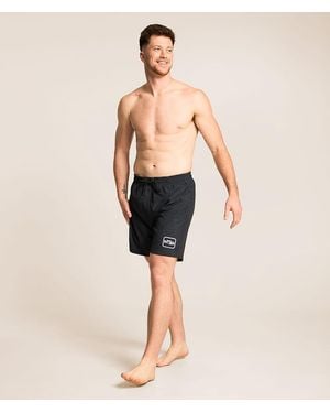 Funk Lagoon Tonal Camo Stretch Swim Trunks - Natural
