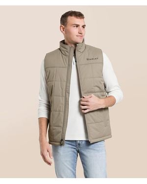 Ariat Crius Insulated Vest - Natural