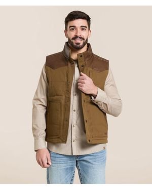 Ariat Western Insulated Vest - Natural
