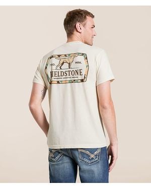 Fieldstone Camo Dog T-Shirt - Natural