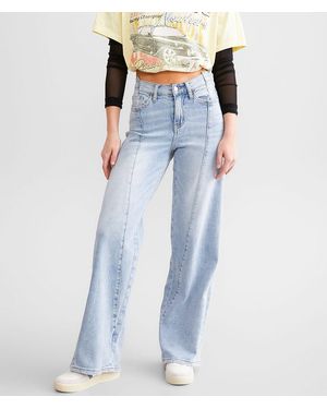 Flying Monkey High Rise Loose Stretch Jean - Blue