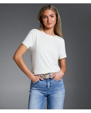 Buckle Black Callie T-Shirt - White