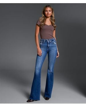 Buckle Black Fit No. 35 Flare Stretch Jean - Blue