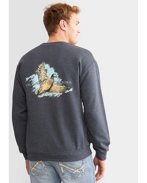 Old Row Mallard Pullover - Blue