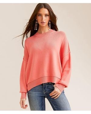 BKE Pullover Sweater - Red